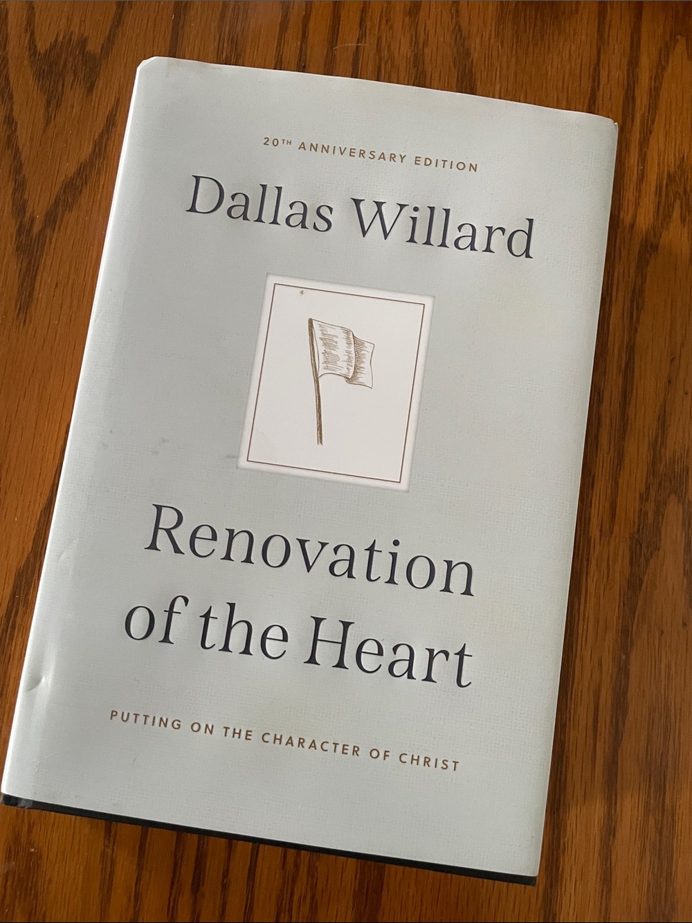 Renovation of the Heart by Dallas Willard - Light Blue Hardcover Book